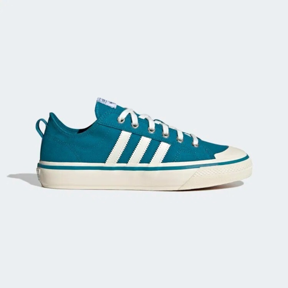 Adidas Originals Men's Nizza RF 74 Casual Lifestyle Shoes HQ8566 Teal Sz 8.5